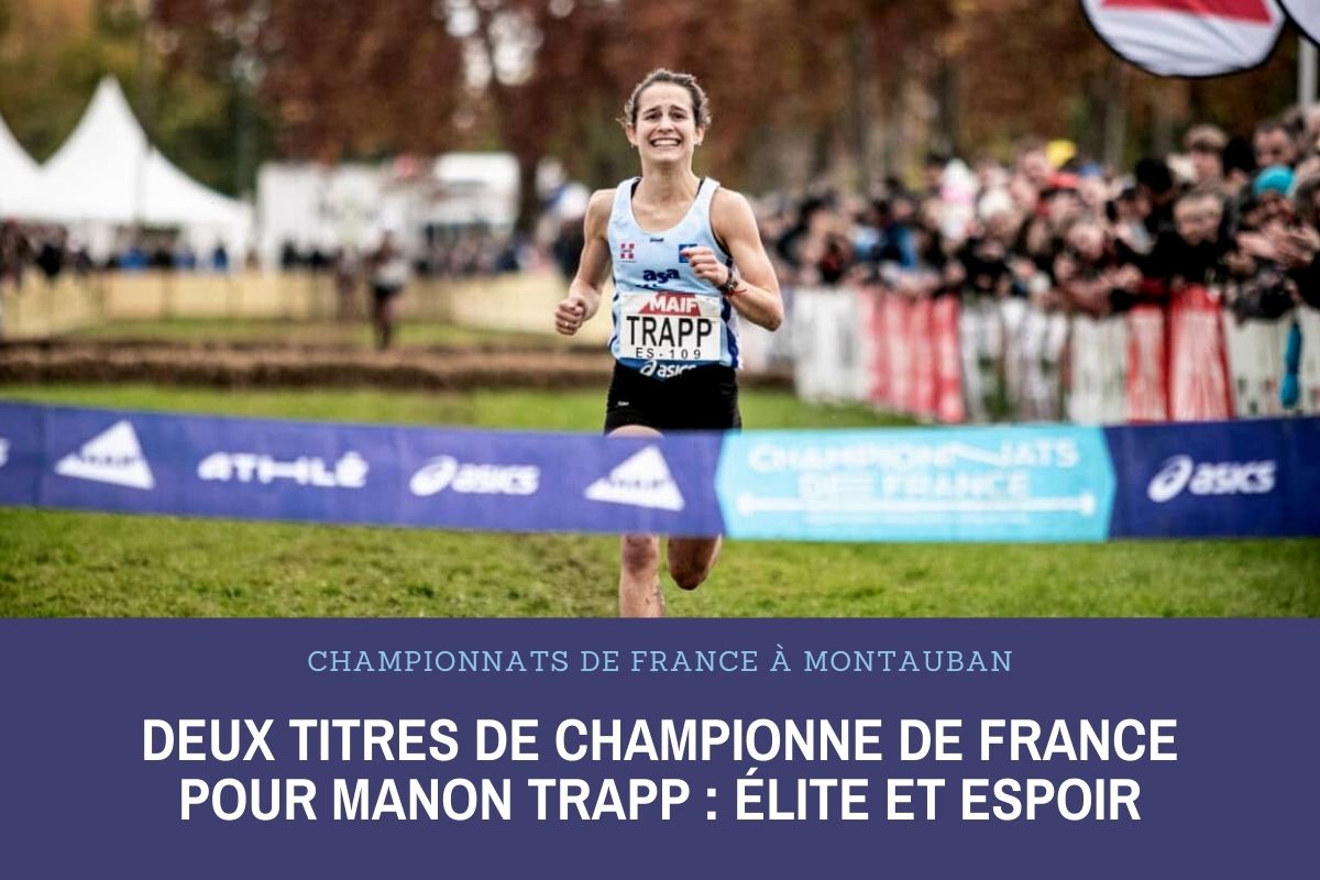 Deux Titres De Championne De France Pour Manon Trapp Lite Et Espoir