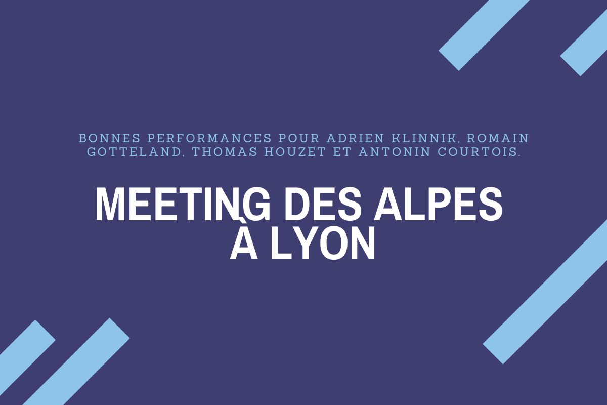Meeting des Alpes à Lyon Asathlé